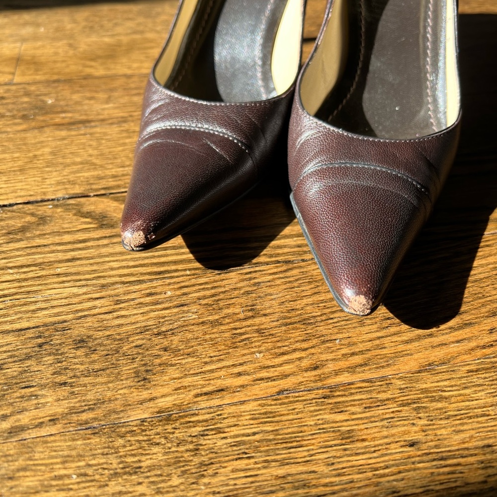 Gucci heels brown size 6 - Picture 7 of 8